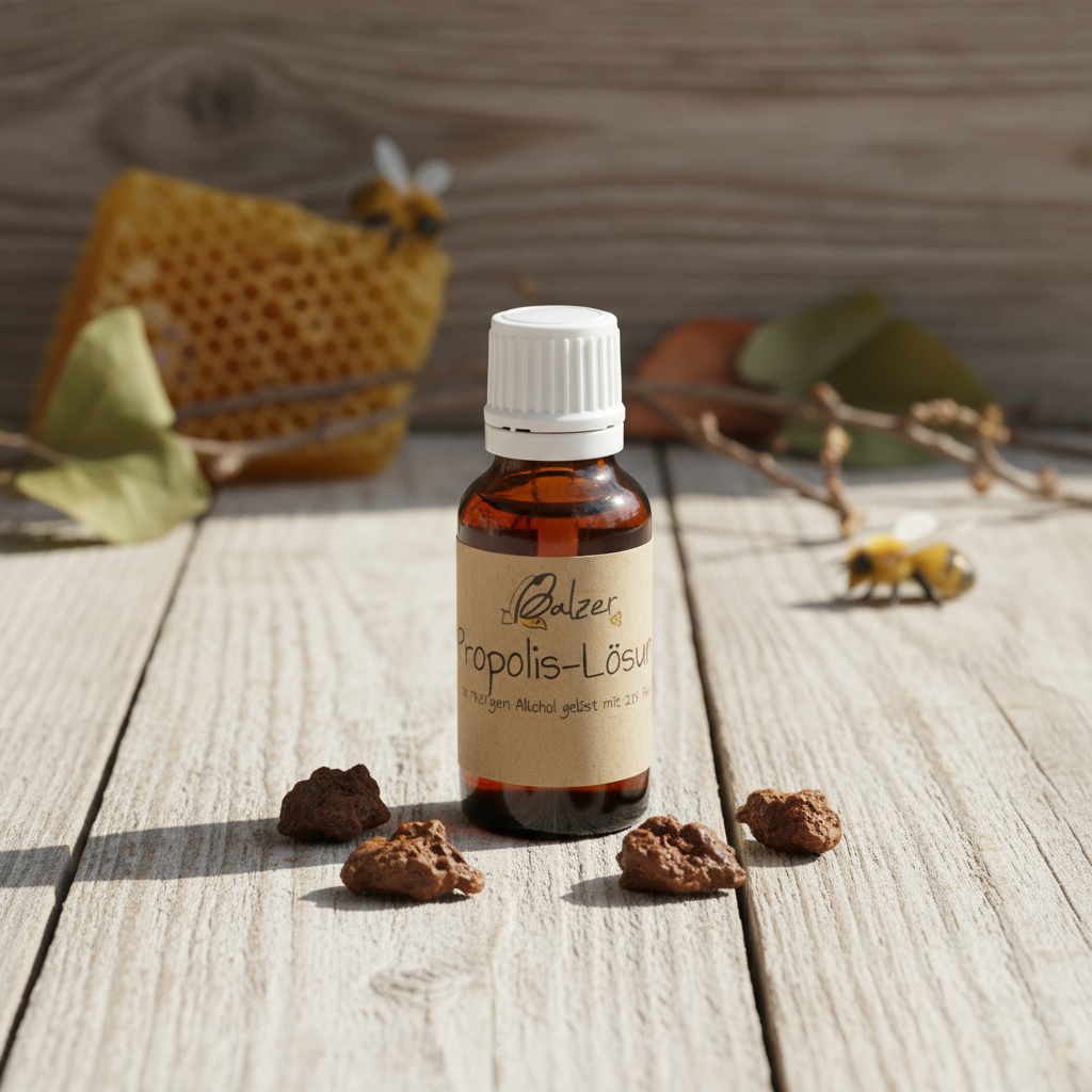 Propolistinktur mit Propolis - Imkerei Balzer
